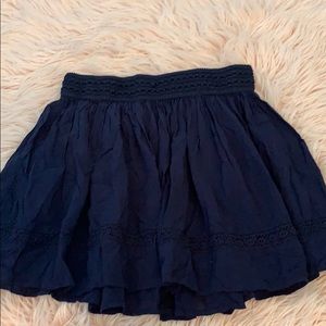 Aeropostale skirt navy blue